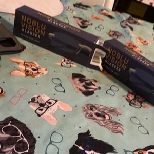 Come 2 Noblu Vision Glasses, comes with a clear case